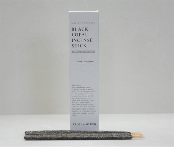 [Burning Ritual] Black Copal Incense Stick